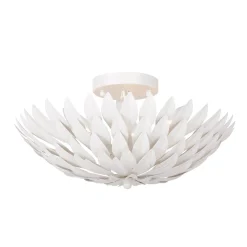 Alysa Semi-Flush 16”, Matte White