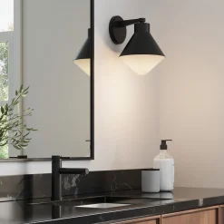 Andie Wall Sconce, Matte Black