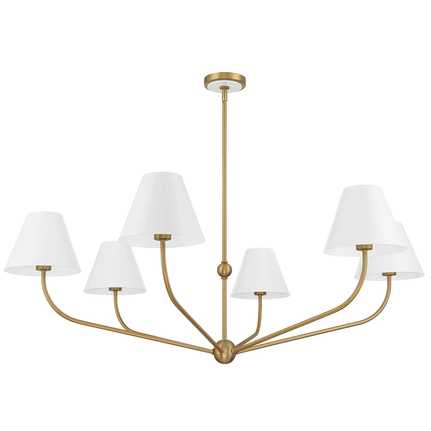 Banks 6 Light Chandelier 48