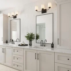 Blake 3 Light Vanity, Matte Black