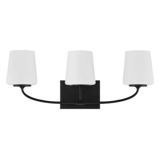 Blake 3 Light Vanity, Matte Black