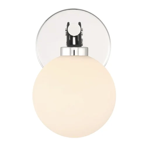 Bryce Vanity LED Wall Sconce, Polished Nickel