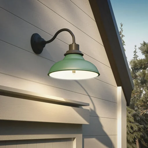 Carter Outdoor Wall Light, Hunter