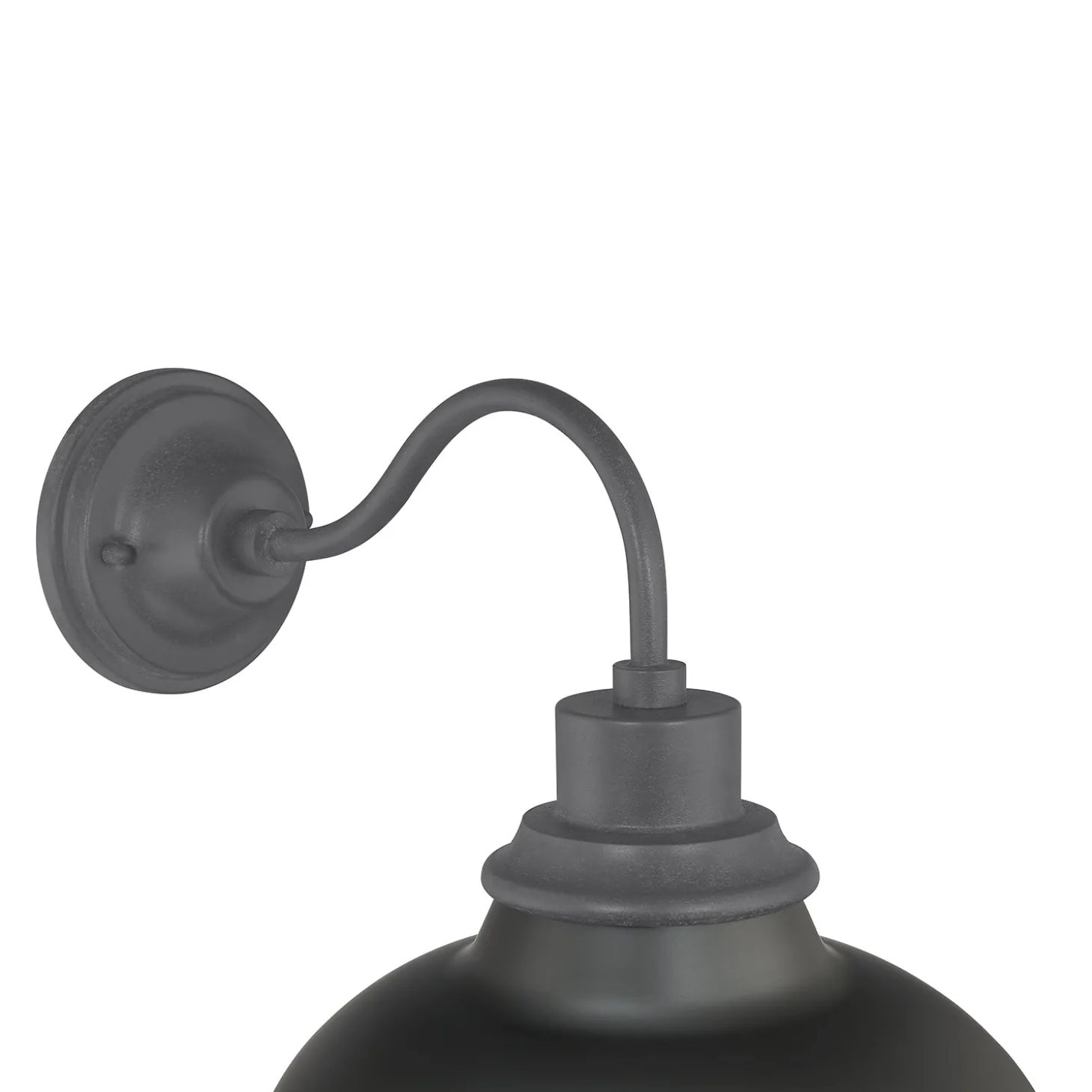 Carter Outdoor Wall Light, Black