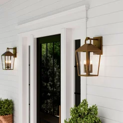 Cole Outdoor Wall Light, Large 21.5