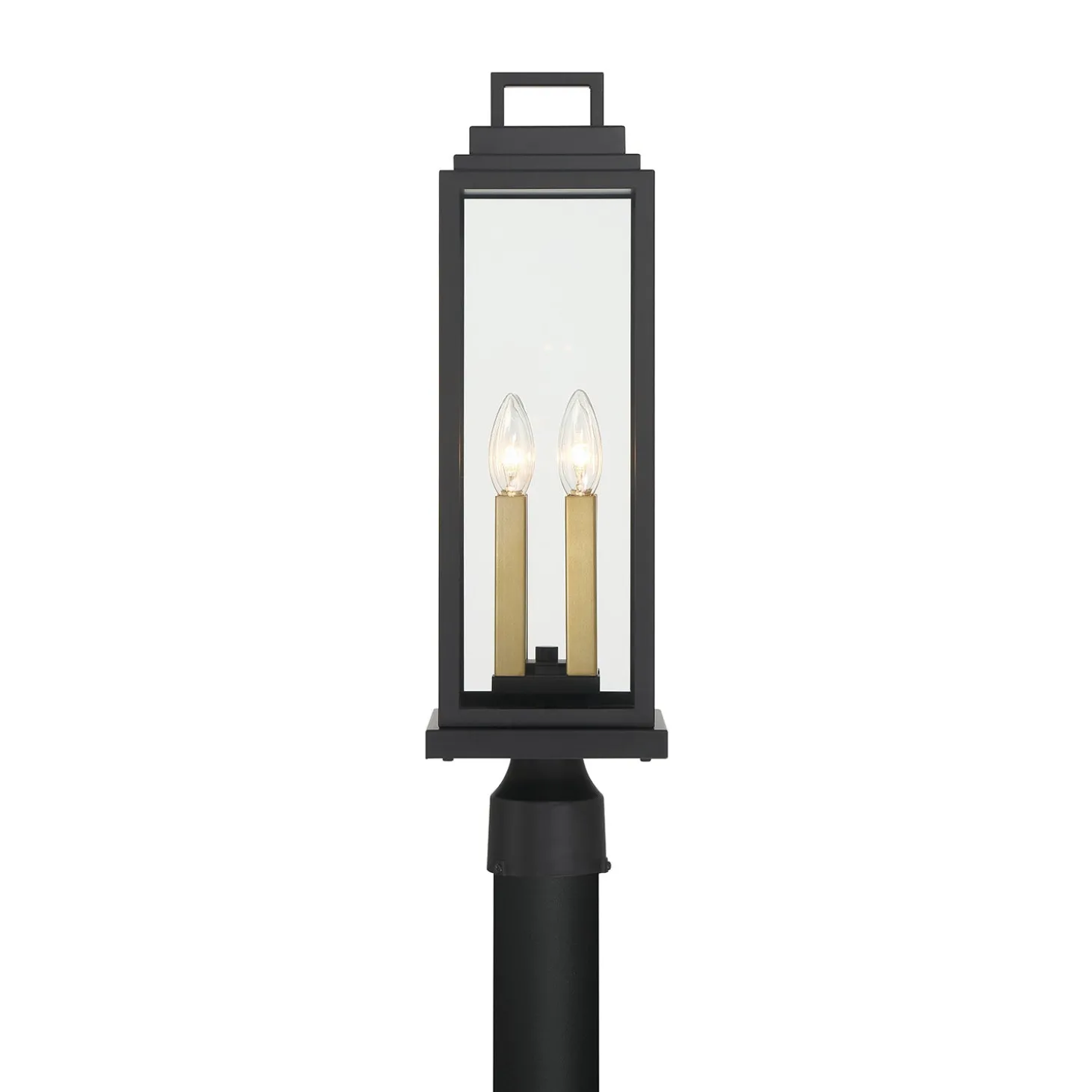 Easton Outdoor Post Light, Black