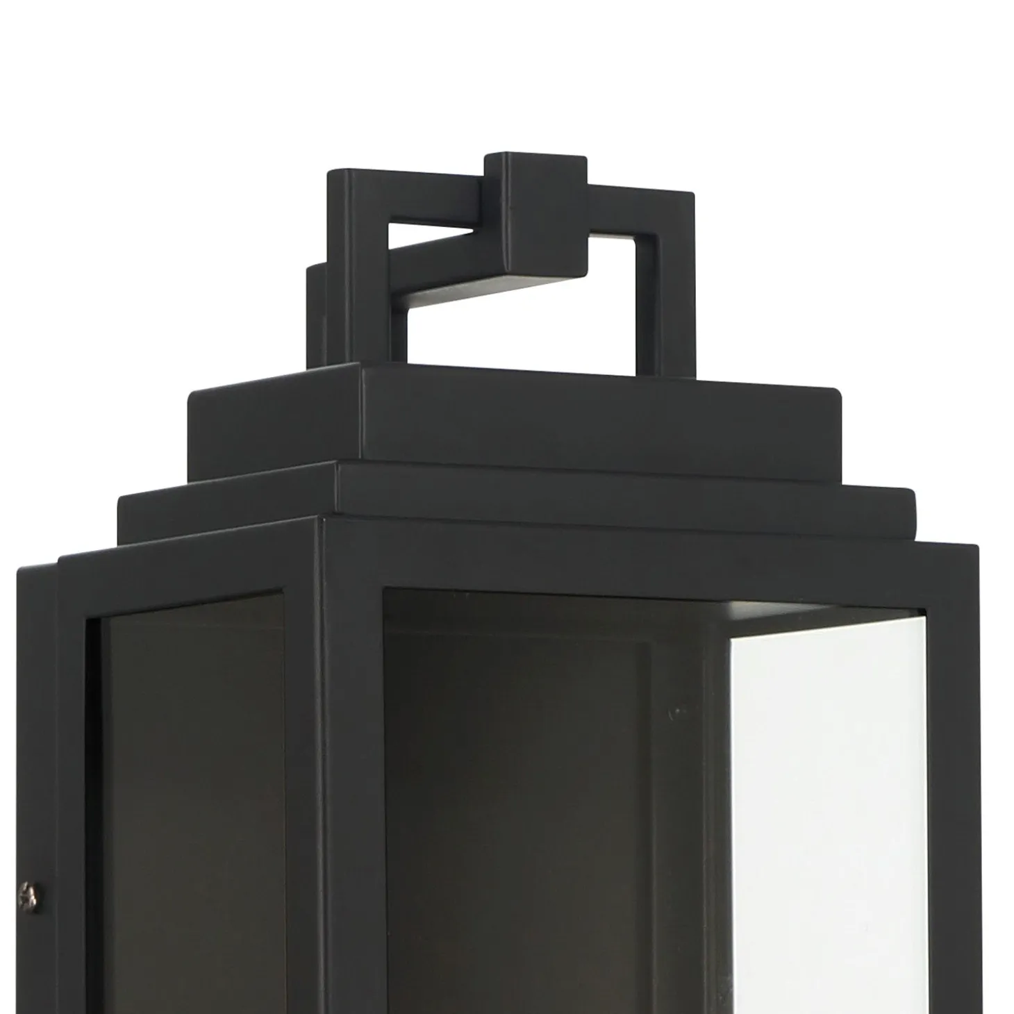 Easton Outdoor Wall Light, Medium 19" Black