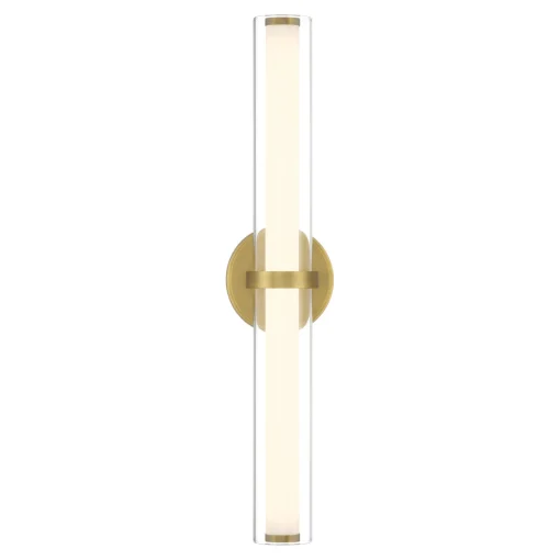 Ellie LED Vanity Light, Aged Brass