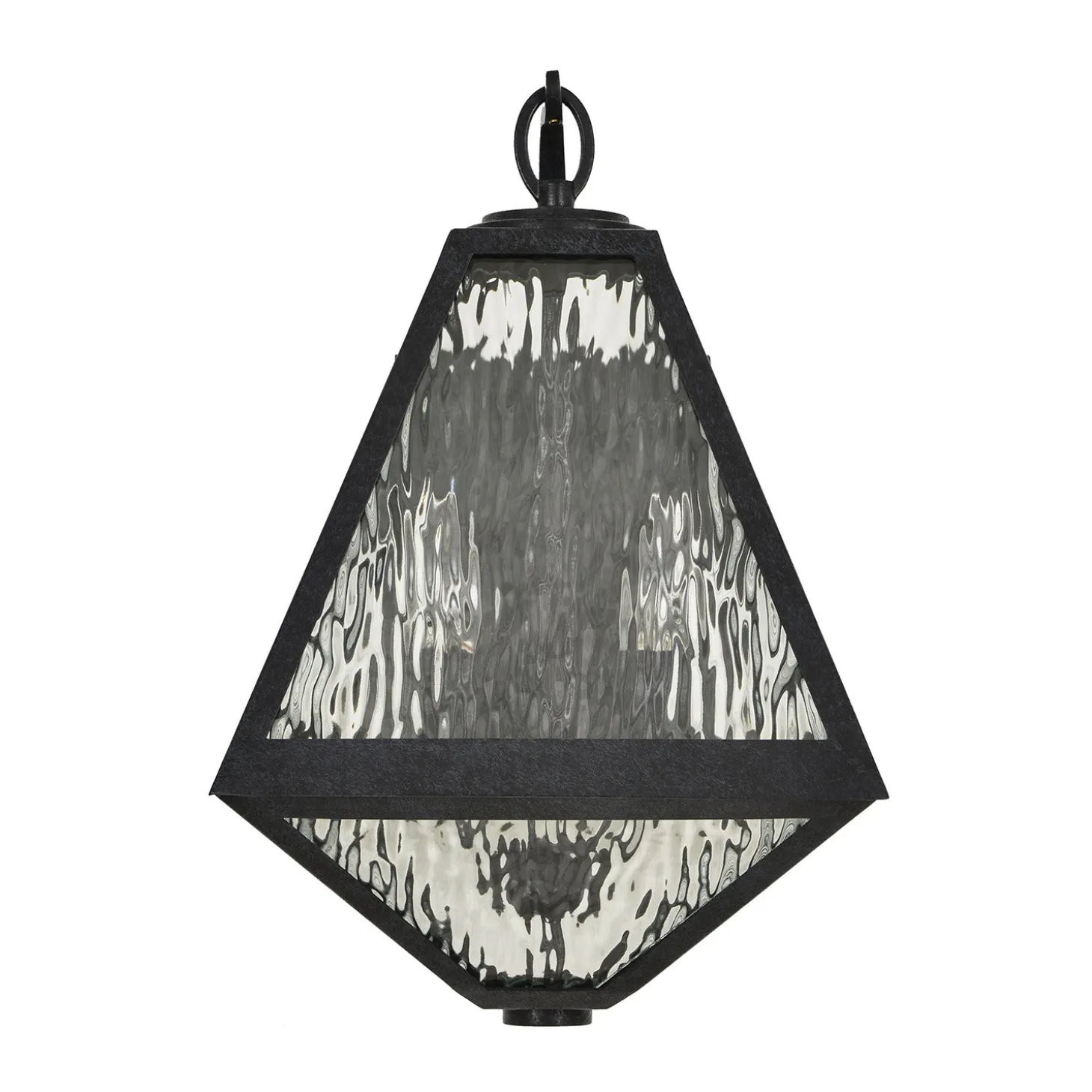 Emmett Outdoor Wall Light, Medium 17" Black Charcoal