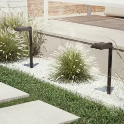 Evan Solar Path Lights, Set of 4