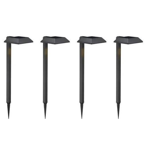 Evan Solar Path Lights, Set of 4