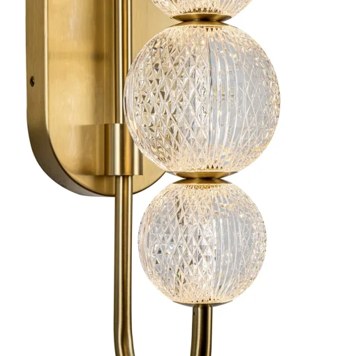 Evelyn Curved Arm LED Wall Sconce 28