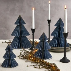 Finley Black Taper Candle Holder, Medium