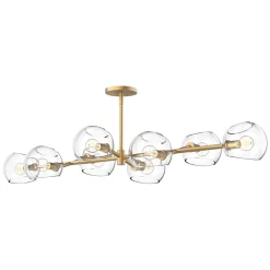 Flynn 8 Light Linear Pendant 48