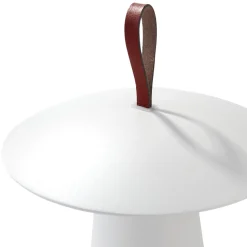 Hugo Indoor/Outdoor Portable LED Lamp, Matte White