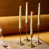 Infinity Wick Ivory 9" Taper Candles, Set of 4