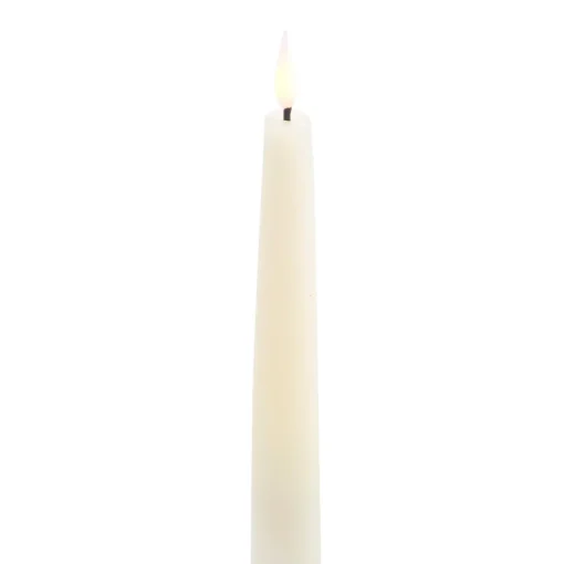 Infinity Wick Ivory 11" Taper Candles, Set of 4
