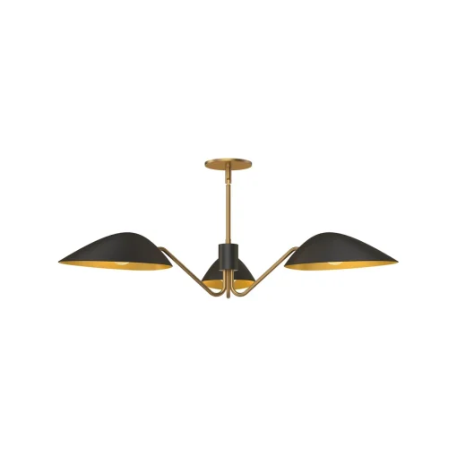 Jade 3 Light Chandelier 36
