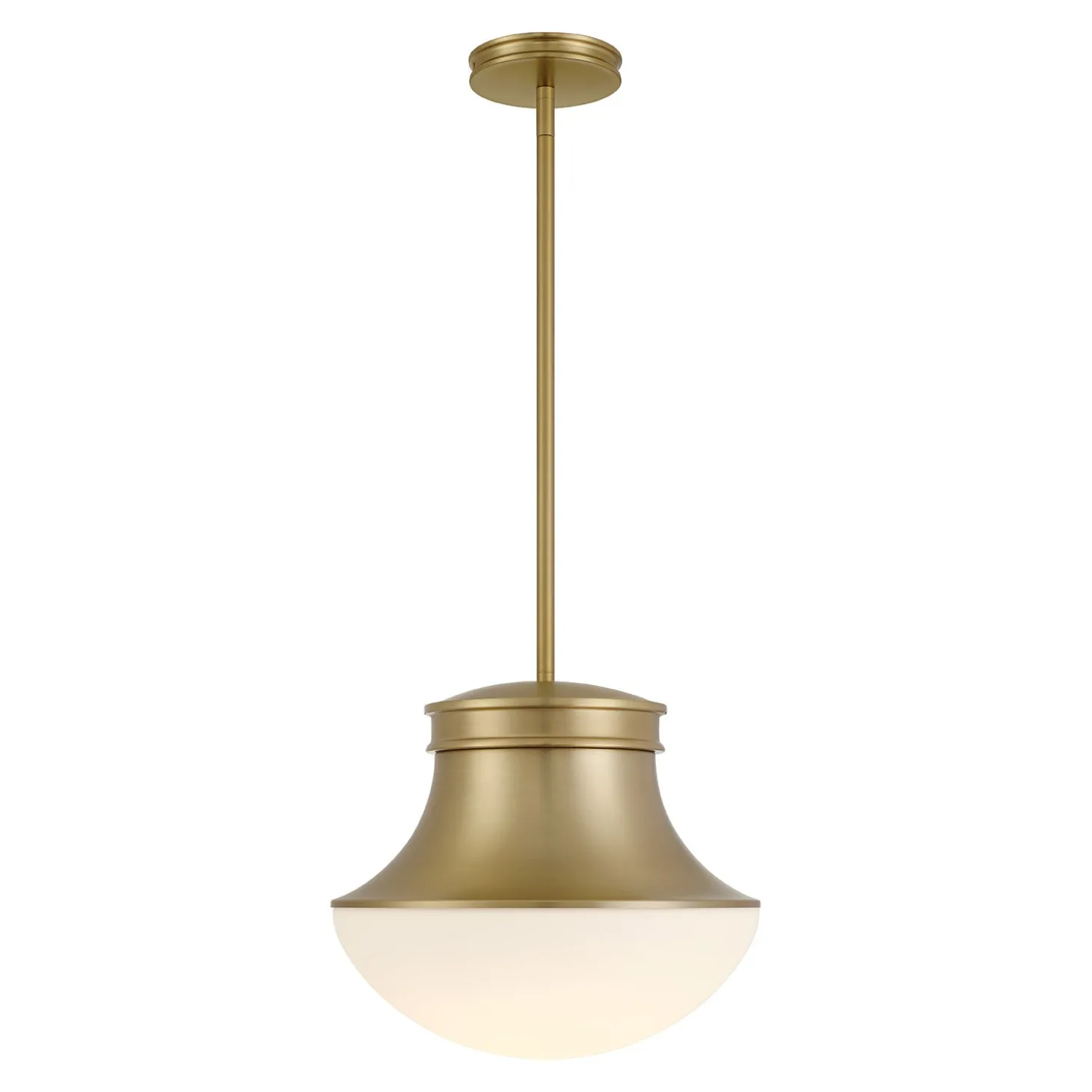 Jayden Pendant, Aged Brass