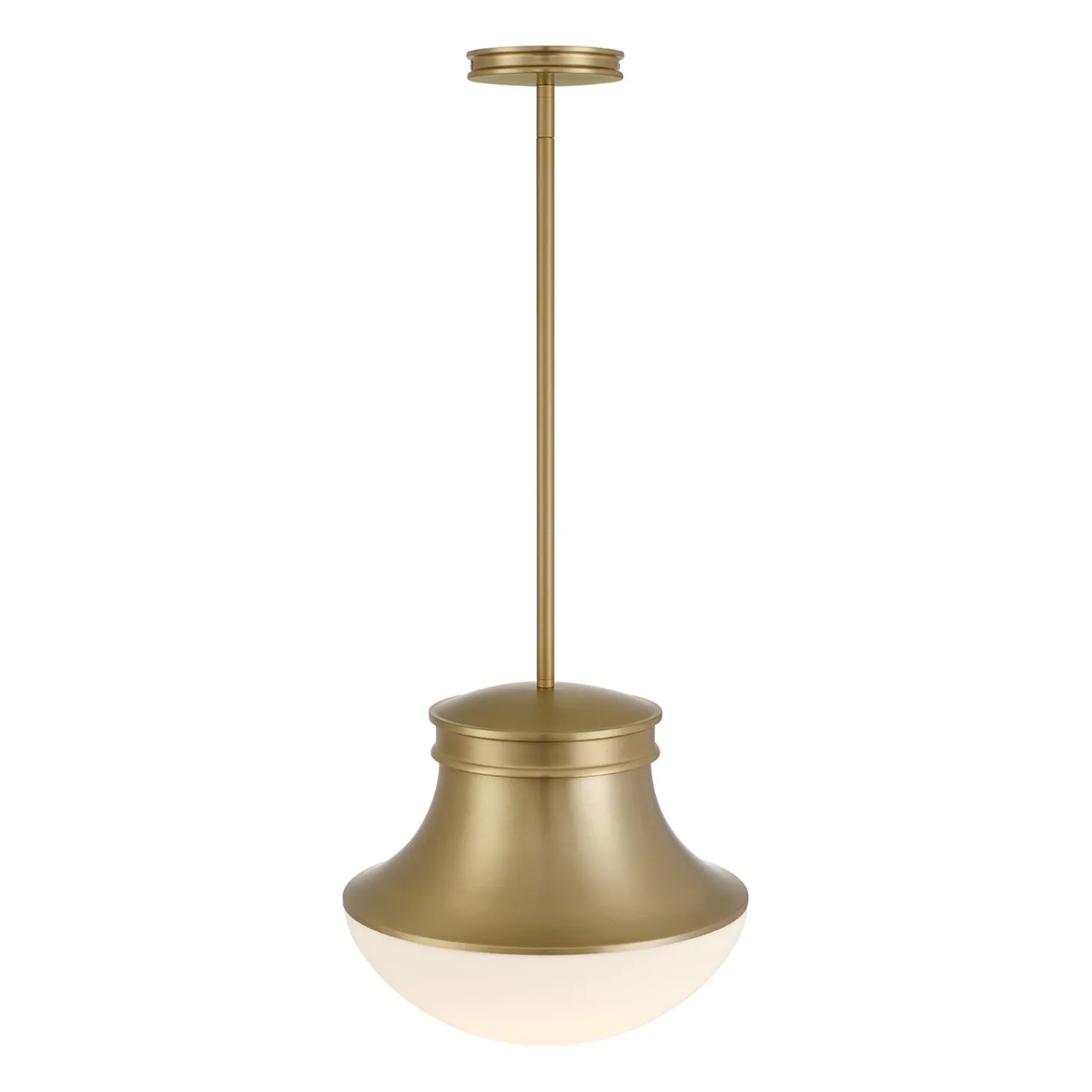 Jayden Pendant, Aged Brass
