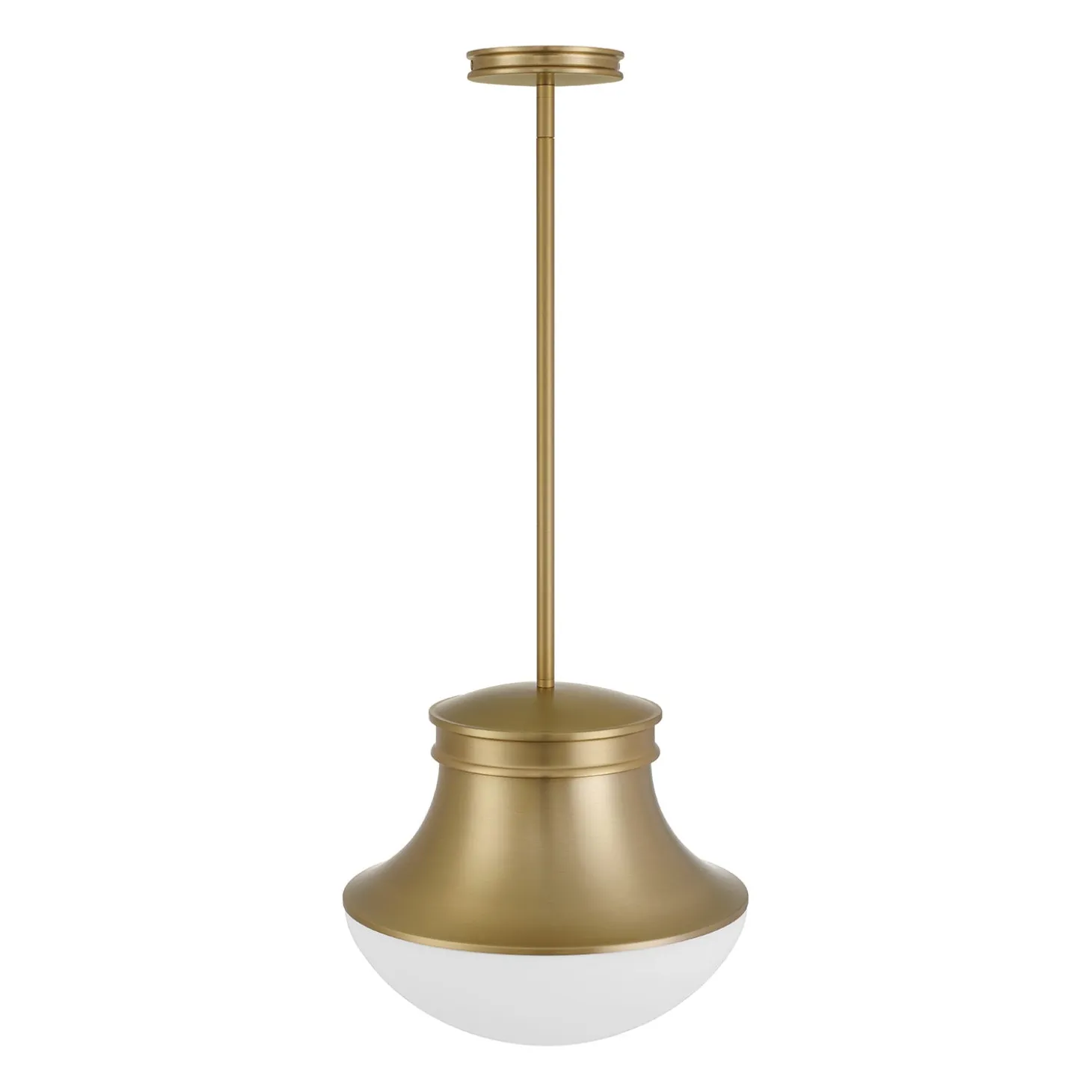 Jayden Pendant, Aged Brass