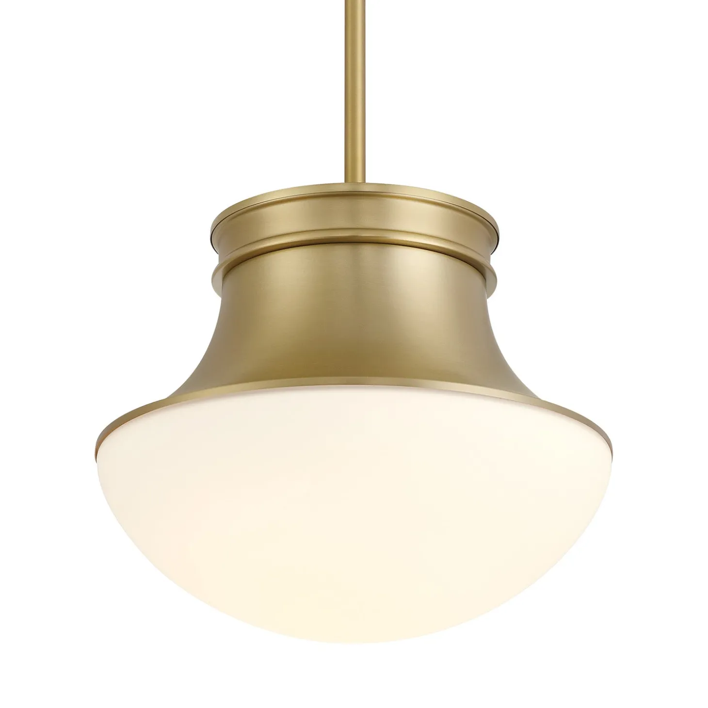 Jayden Pendant, Aged Brass