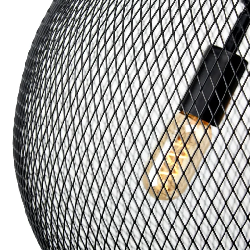Open Box Bergen Globe Pendant, Matte Black
