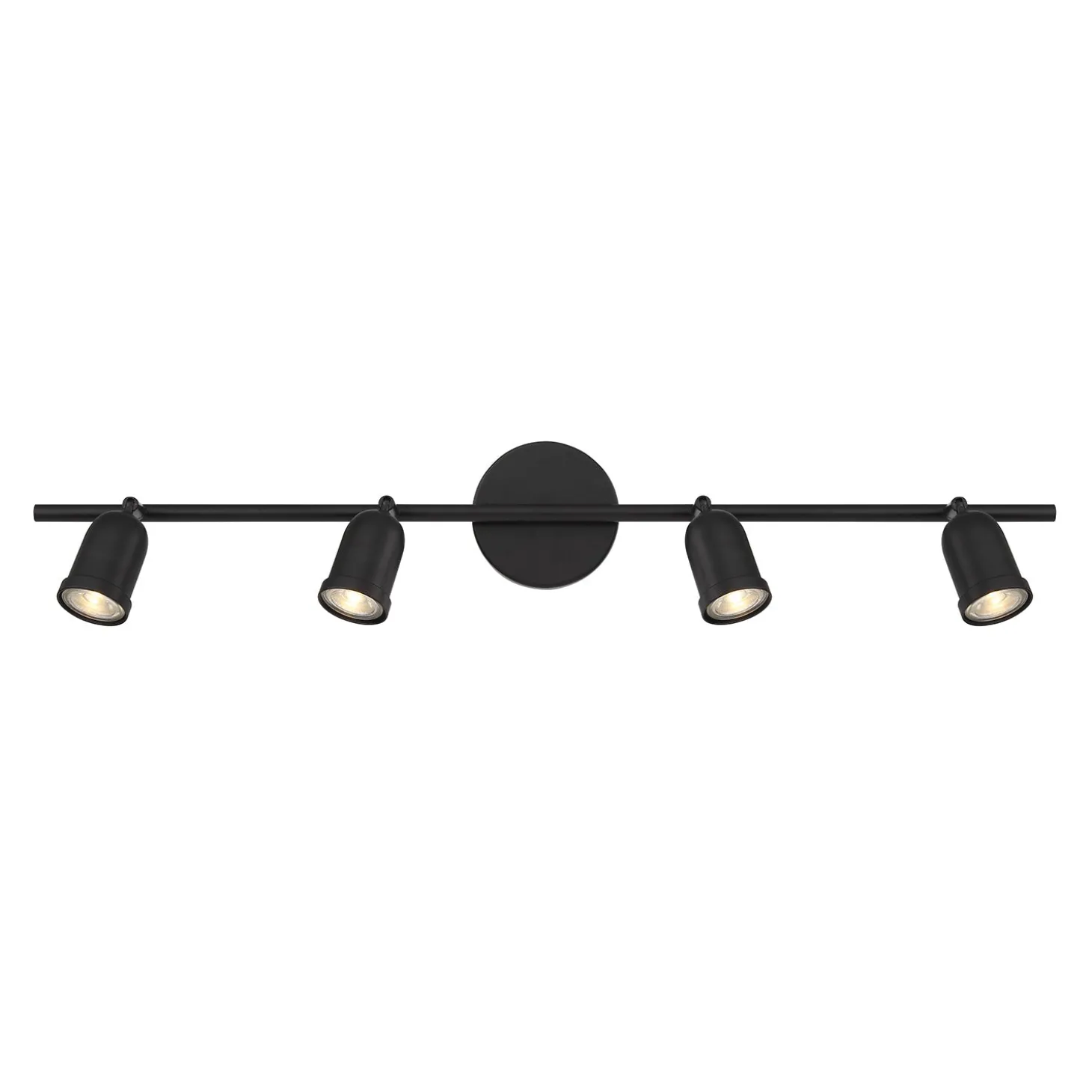 Open Box Bixby 32" 4-Light LED Fixed Track Light, Matte Black