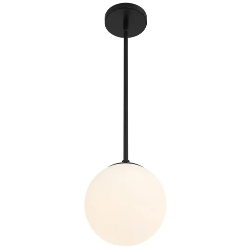 Open Box Castell 8" Globe LED Pendant, Matte Black