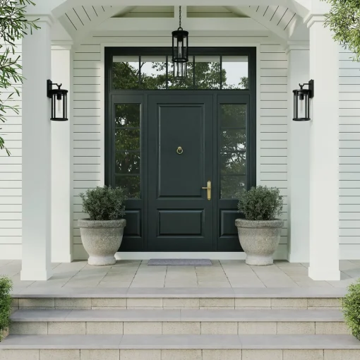 Open Box Cyrus Outdoor Wall Light, Medium