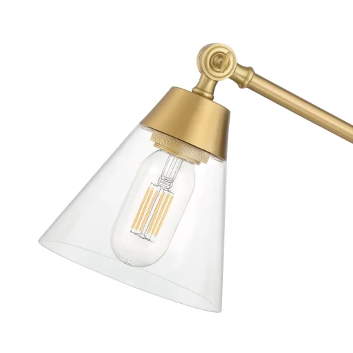 Open Box Owen Table Lamp, Satin Brass