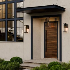 Open Box Sam Outdoor Wall Light, Medium