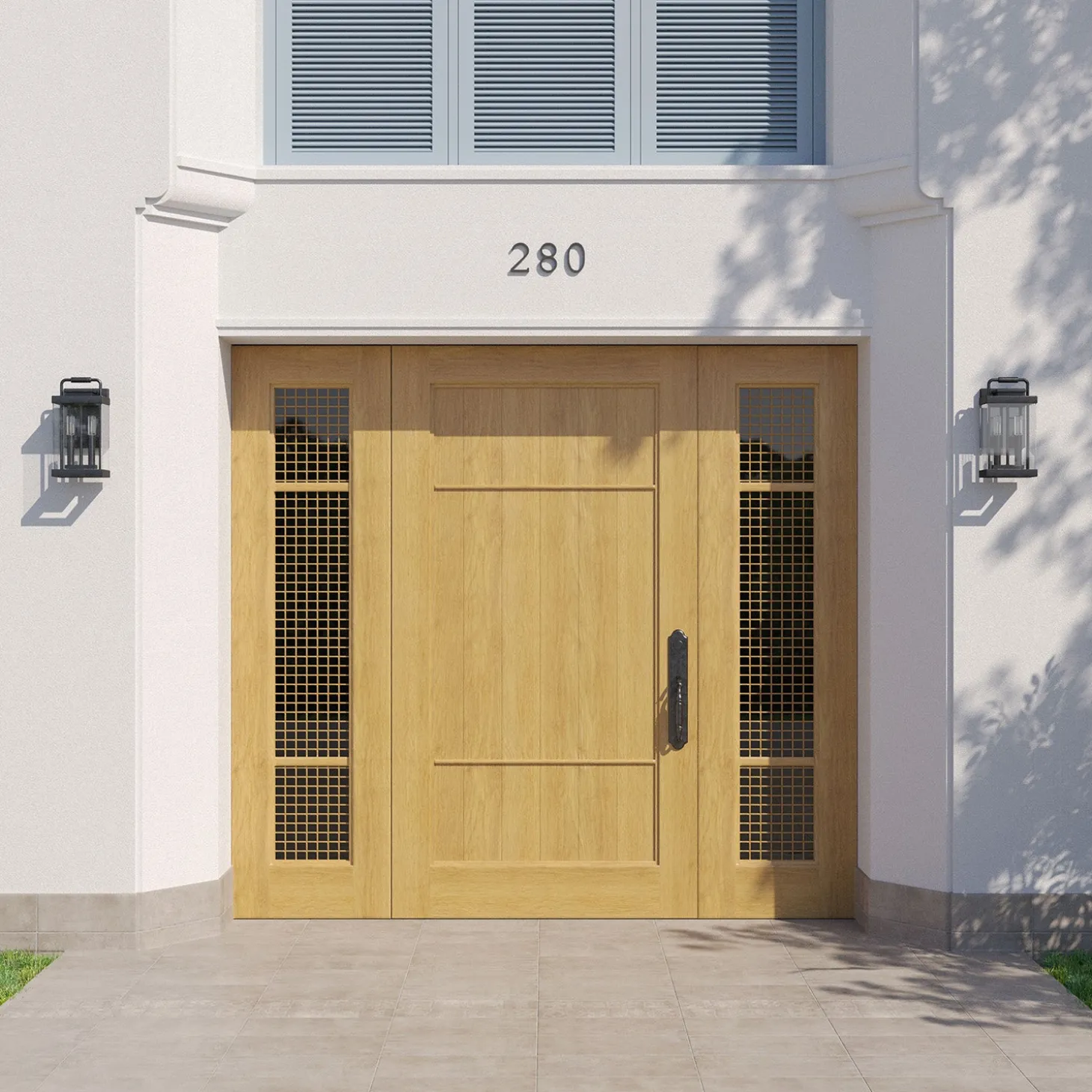 Parker Outdoor Wall Light, Medium