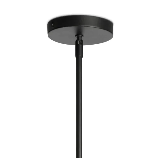 Powell LED 7" Matte Black Globe Pendant