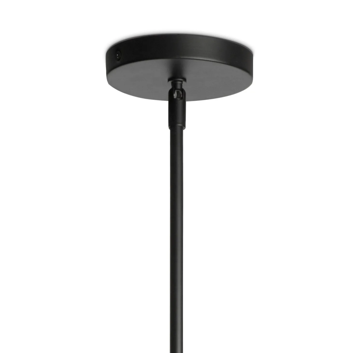 Powell LED 7" Matte Black Globe Pendant