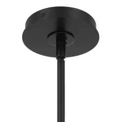 Taylor 6 Light Chandelier, Matte Black
