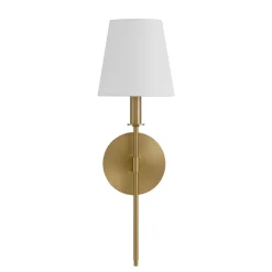 Taylor Wall Sconce, Aged Brass
